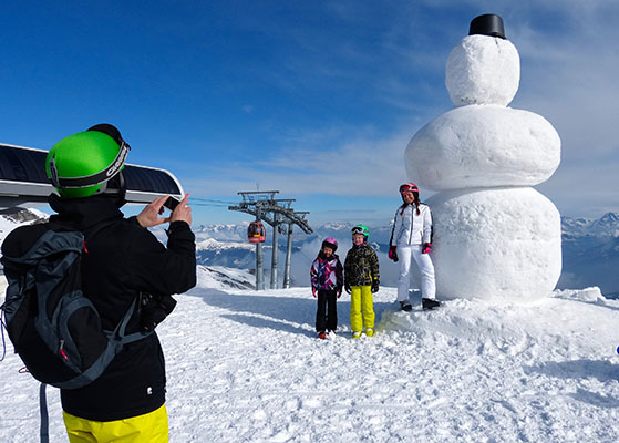 FET_Østrig_Liebhaverboligen_rejser_Skiferie_Der er skiløb for alle i Zell am See-Kaprun. Og naturlgvis kan man leje en skillærer som taler dansk.