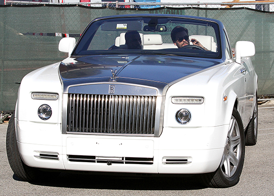 Kanye West and Scott Disick out and about, Los Angeles, America - 13 Nov 2013