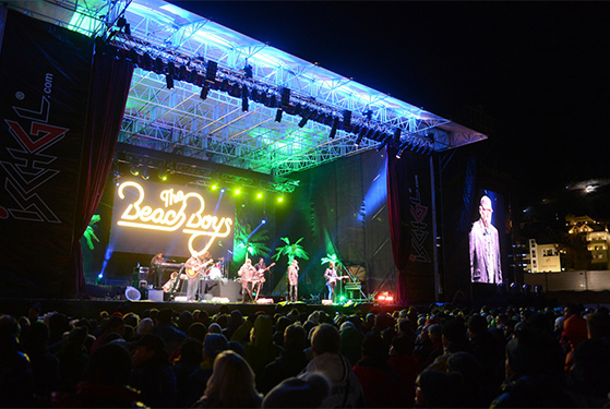 FET_Ischgl_Østrig_Skiferie_Beach Boys åbnede skisæsonen sidste år i ischgl