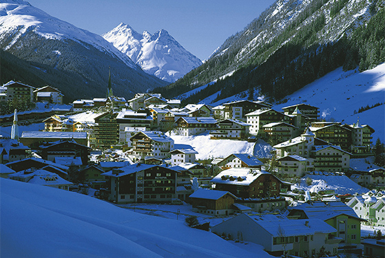 FET_Ischgl_Østrig_Skiferie_ischgl - byen