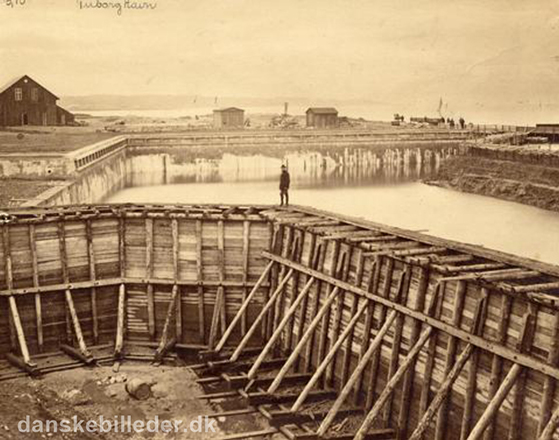 FET_Tuborg-Havn-anlægges-i-1870.-Foto-Lokalhistorisk-arkiv.